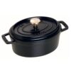 oval cocotte 23cm black p2508 1894 image - G&G Goodfellows