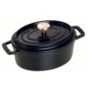 oval cocotte 26cm black p8755 6905 image - G&G Goodfellows