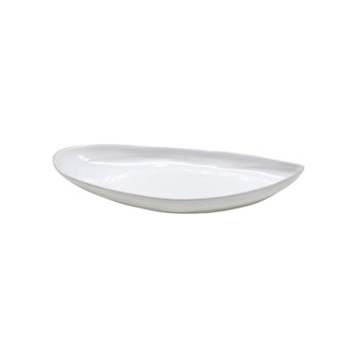 Oval Platter 31cm Mar White