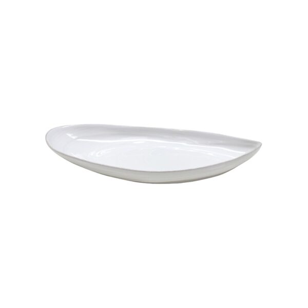 Oval Platter 31cm Mar White