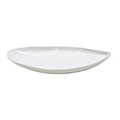Oval Platter 45cm Mar White