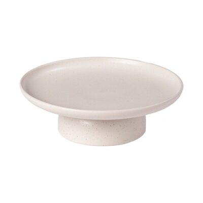 Pacifica Footed Plate 26cm - Vanilla