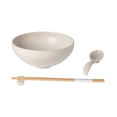 Pacifica Ramen Bowl Set 18.8cm - Vanilla