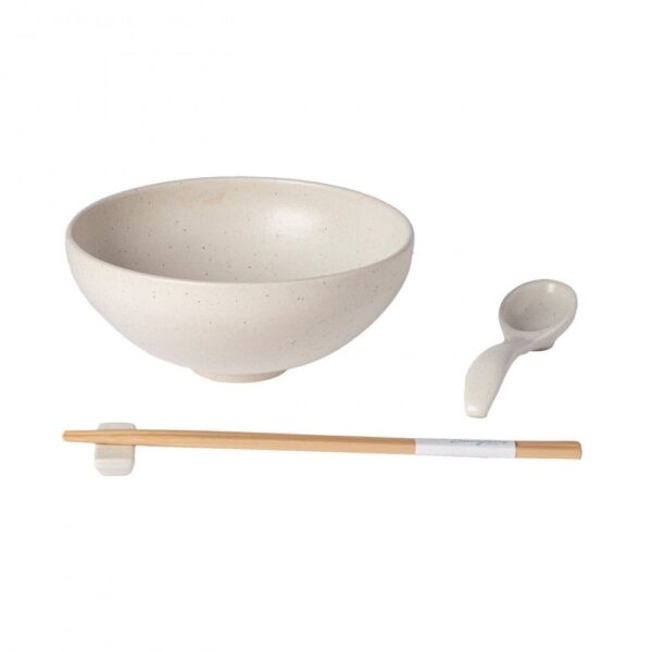 Pacifica Ramen Bowl Set 18.8cm - Vanilla