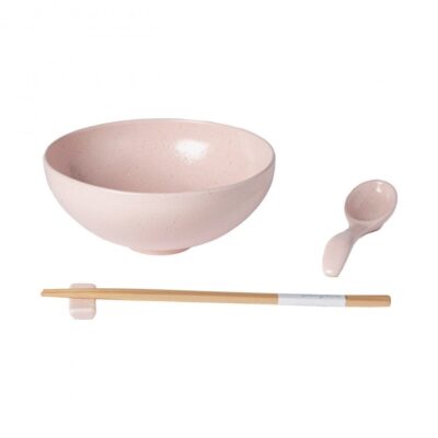 Pacifica Ramen Bowl Set 18cm-Marshmallow