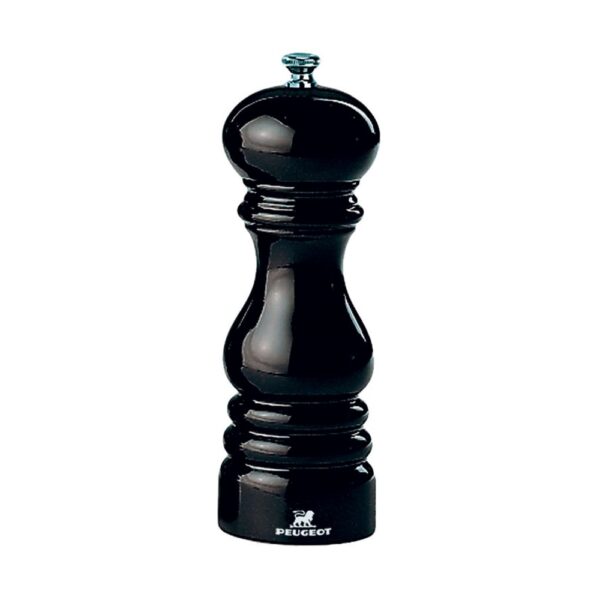 Paris Peppermill Black Lacquer 12cm