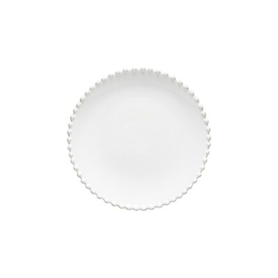 Pearl Salad/Dessert Plate 22cm - White