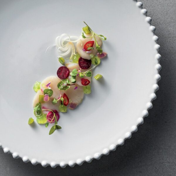 Pearl Soup/Pasta Plate 24cm - White