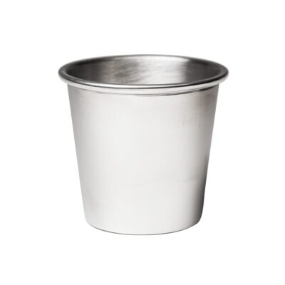 Pewter Rolled Edge Dip Pot 6x6cm(h)