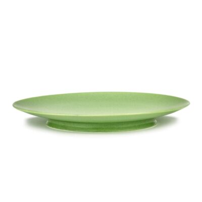 Plate Green RA L28 W28 H3.3cm