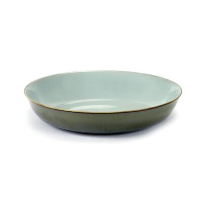 Plate S 17.5x3cm(h) Light/ Smokey Blue