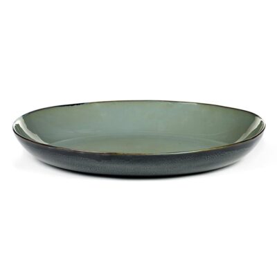 ALG Serving Plate 35.5cm - Smokey Blue
