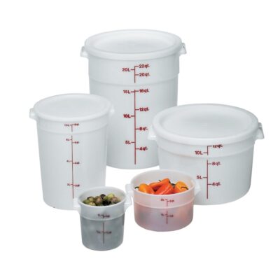 Poly Container 15.4cm 0.9Ltr