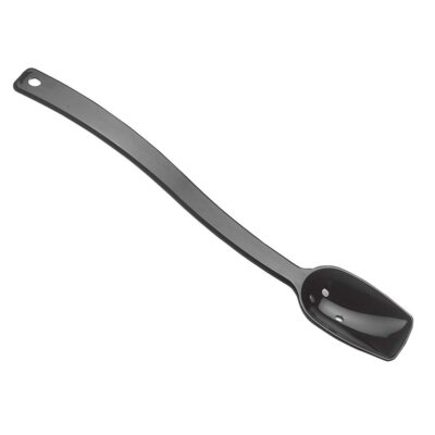 Polycarb Perforated Black Buffet Spoon