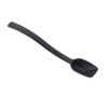 polycarb plain black buffet spoon 255mm p1709 1077 image - G&G Goodfellows