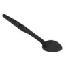 polycarb plain black deli spoon 330mm l p1711 1079 image - G&G Goodfellows