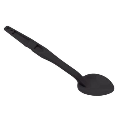 Polycarb Plain Black Deli Spoon 330mm(L)