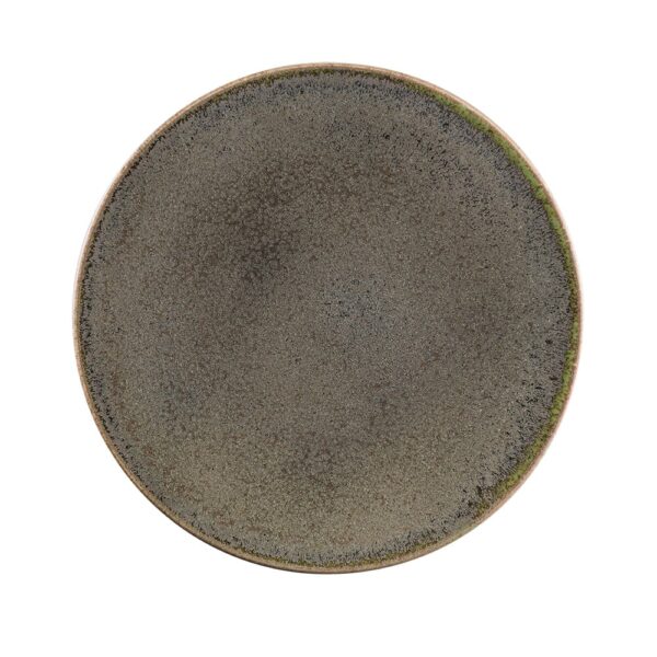 Boreales Dinner Plate 25cm-Vert Bronze