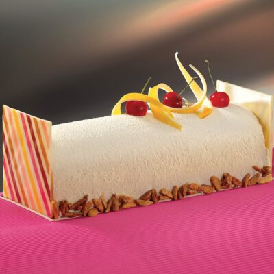 PVC Semi Circular Dessert Mould 65mm(h)