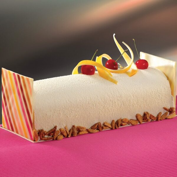 PVC Semi Circular Dessert Mould 65mm(h)