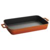rectangular dish 26 x 40cm orange p8478 6971 image - G&G Goodfellows