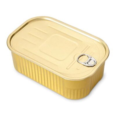 Rectangular Giant Gold Can (pack 42)
