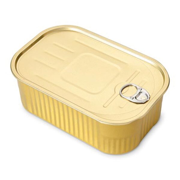 Rectangular Giant Gold Can (pack 42)