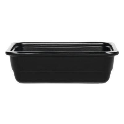 Recton G/N 1/3 32.5x17.5x10cm(h)- Black