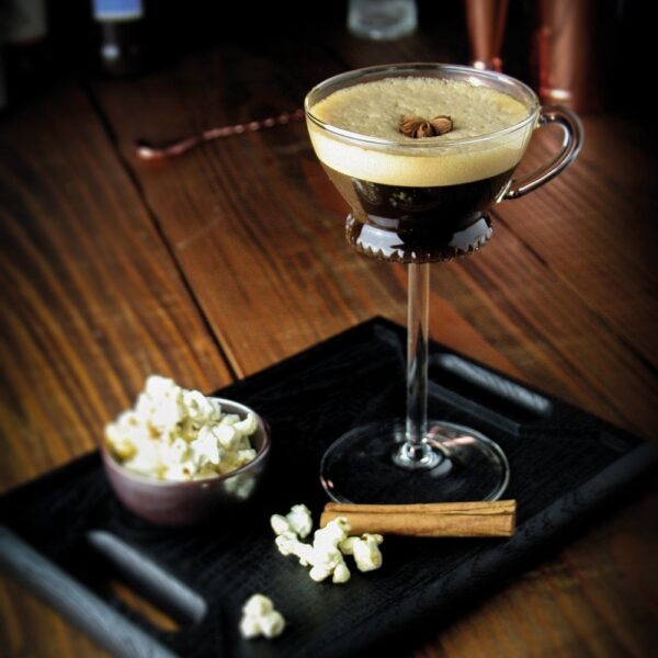 Retro Cup with Stem 14x17cm