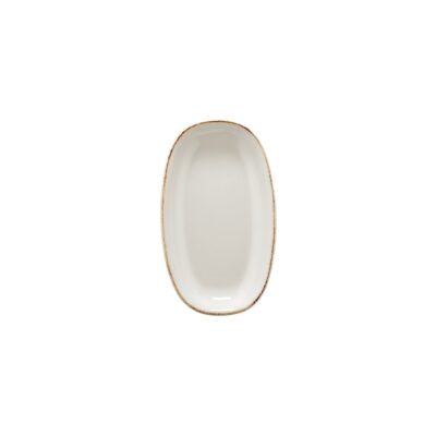 Retro Gourmet 15cm Oval Plate