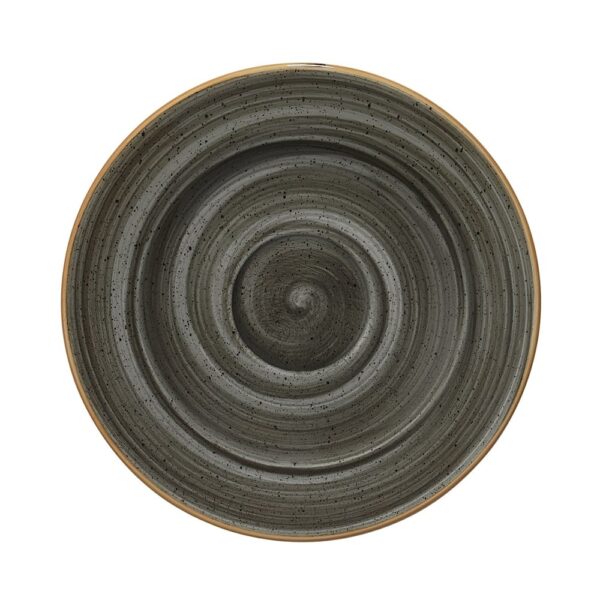 Rita Tea Saucer 16 cm - Space Grey