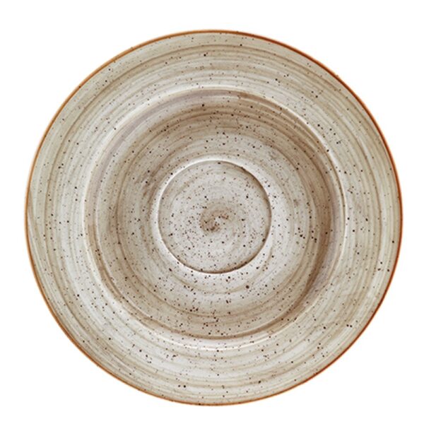 Rita Tea Saucer 16 cm - Terrain Brown