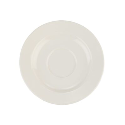 Rita Tea Saucer 16 cm - White