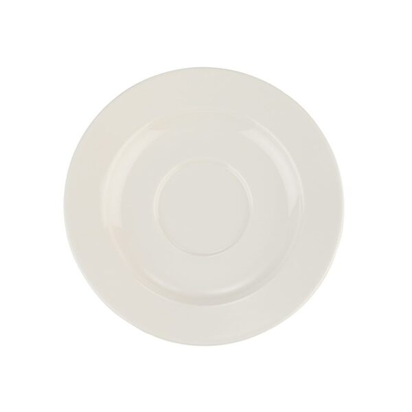 Rita Tea Saucer 16 cm - White
