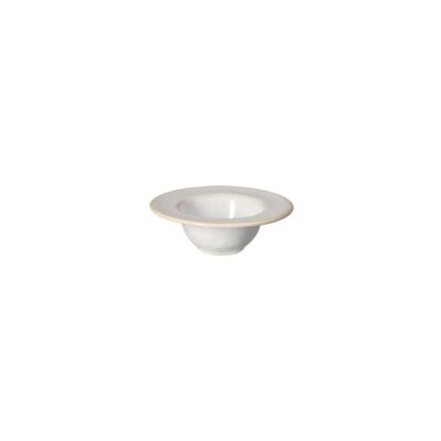 Roda Rimmed Deep Plate 19cm - White