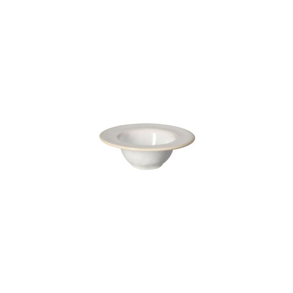 Roda Rimmed Deep Plate 19cm - White