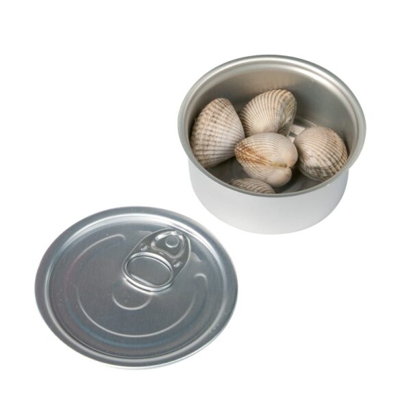 Round Alum Can & Lid 80x35mm(PK100)