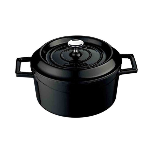 Round Casserole 24cm - Black