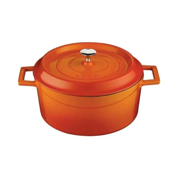 Round Casserole 24cm - Orange