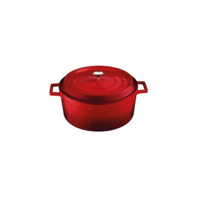 Round Casserole 28cm - Red