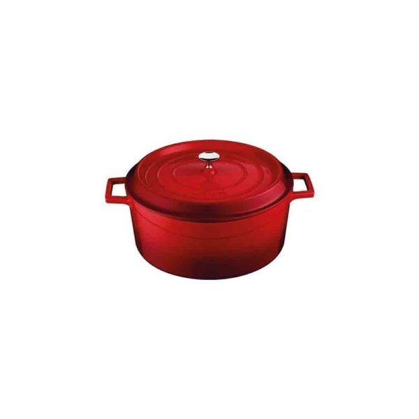 Round Casserole 28cm - Red