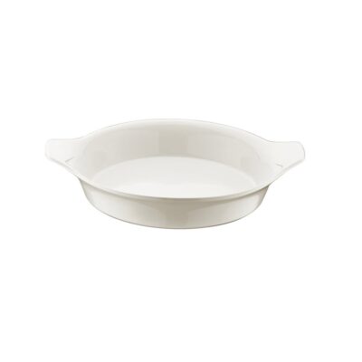 Round Eared Dish 20cm- White