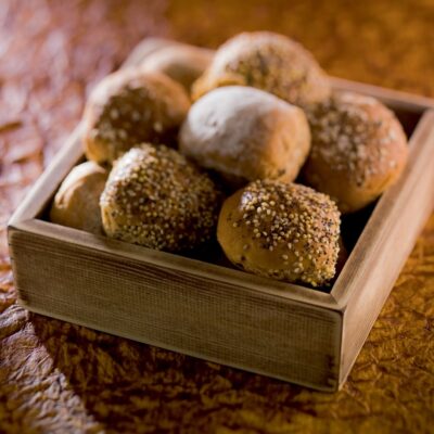 *DISCON* Rustic Bread Box 22 x 22 x h6cm