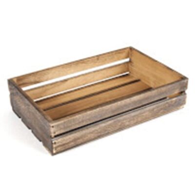 Rustic Crate 35x23x8cm(h)