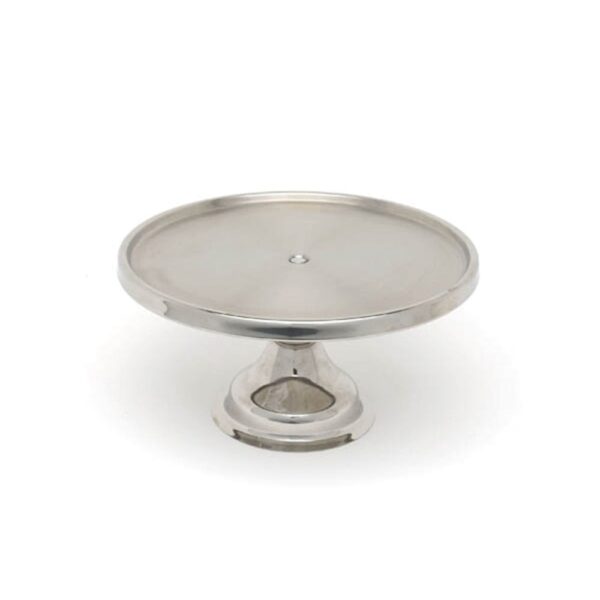 S/S Cake Stand 13"