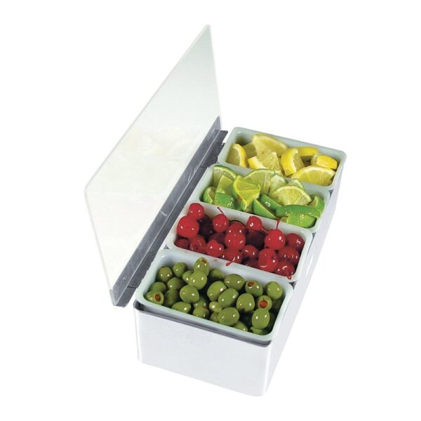 S/S Condiment Dispenser (4 x 1.5 Pint)