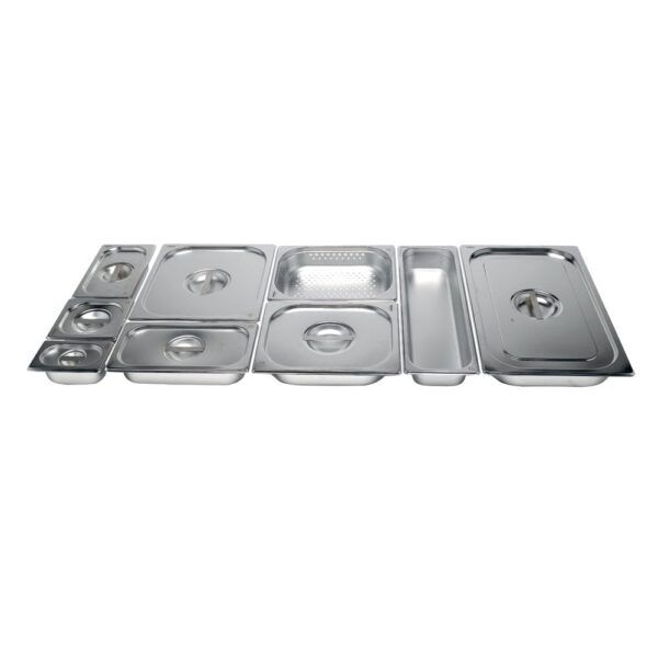S/S Gastronorm GN 1/1 20mm Perforated