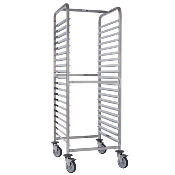 S/S Trolley GN 2/1 - 15 Shelves