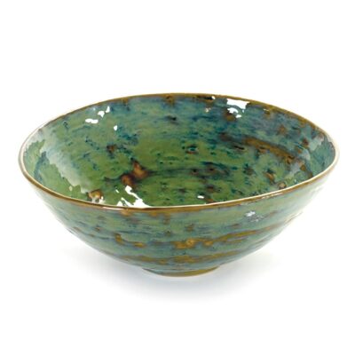 Salad Bowl Medium D32 H10.5 Sea Green