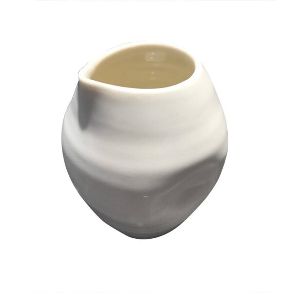Sauce Jug Pinched 8cm(h)-Cream
